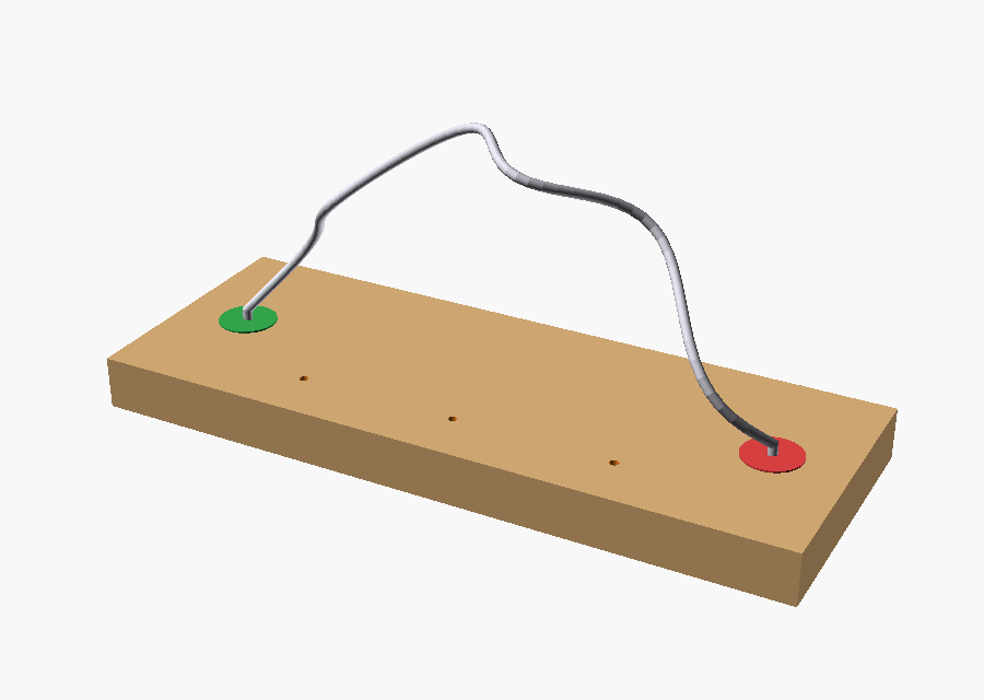 Step 2 — Course wire