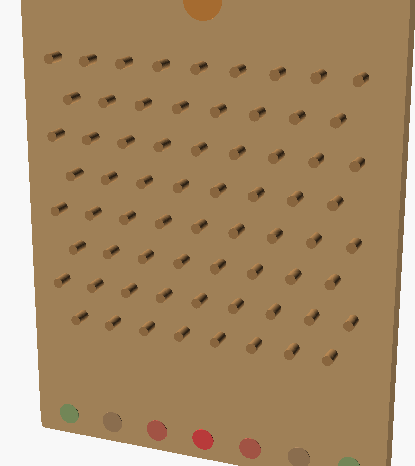 Step 2 — Pegs set